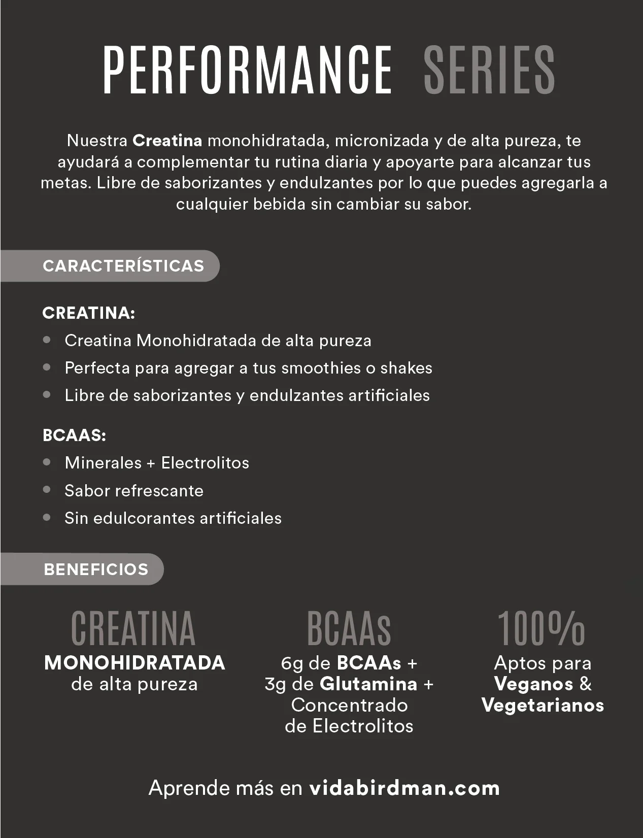 Bcaa & Glutamina Mora Limon 405 G Birdman - Image 2