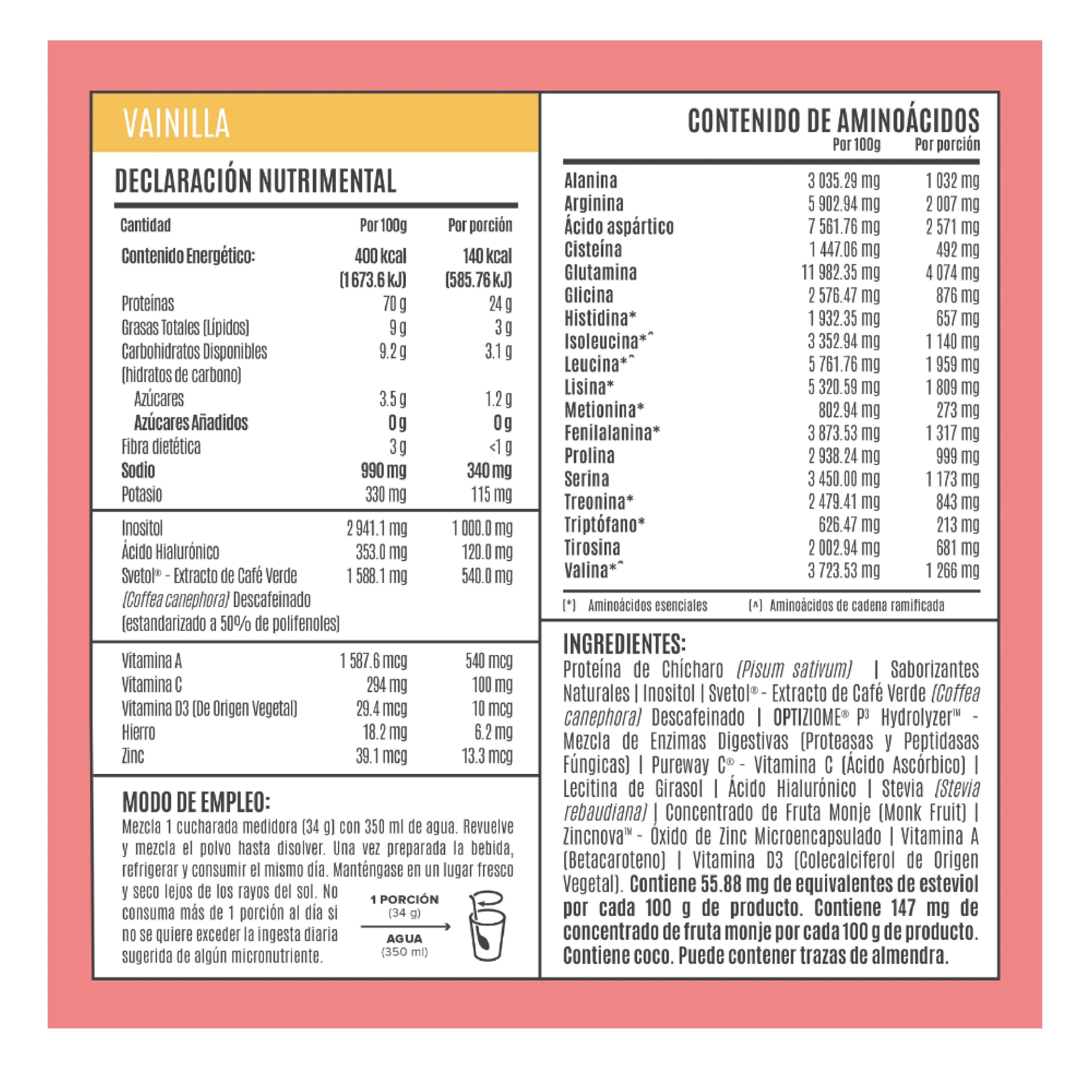 Fitmingo Proteina Vainilla 510 G Birdman - Image 2