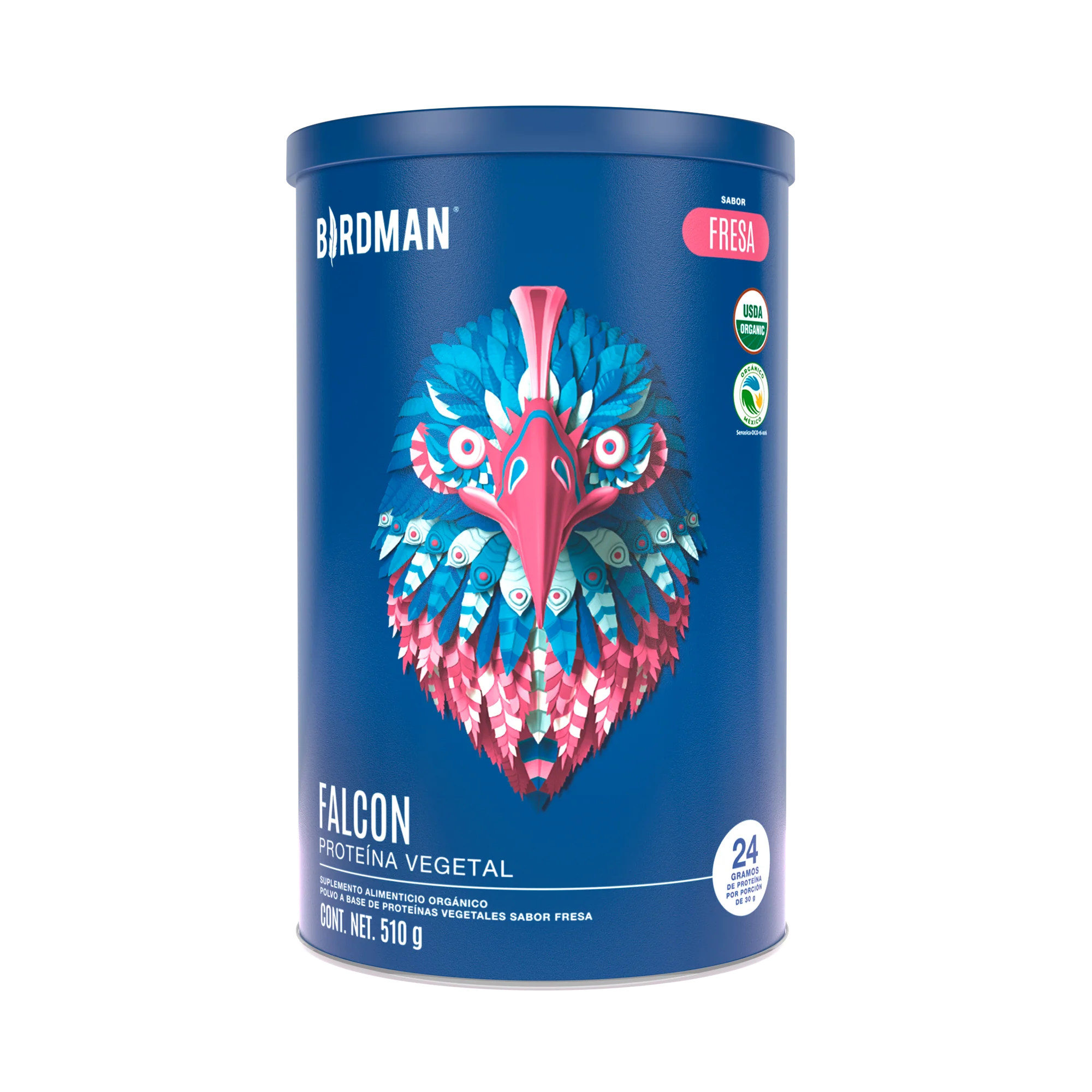 Falcon Proteina Fresa 510 G Birdman