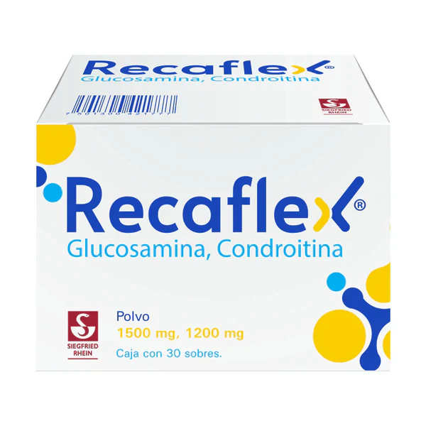 Recaflex - 30 Sobres De Polvo (Glucosamina Y Condroitina)