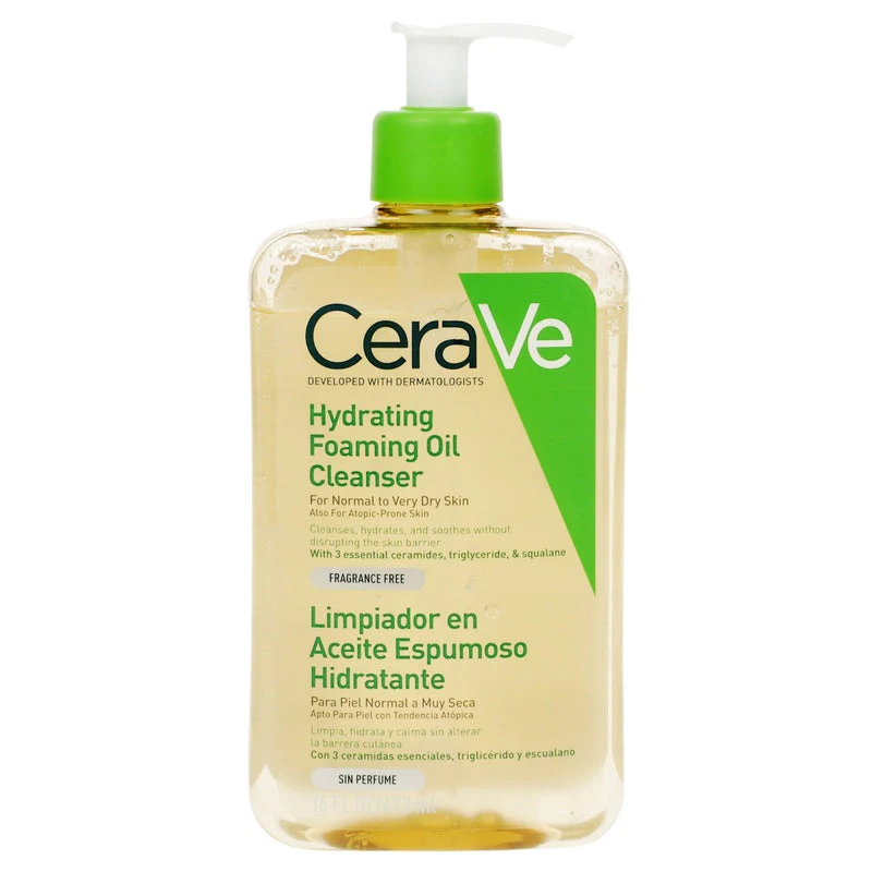 Aceite Limpiador Cerave Espumoso Hidratante 473 Ml - Image 2