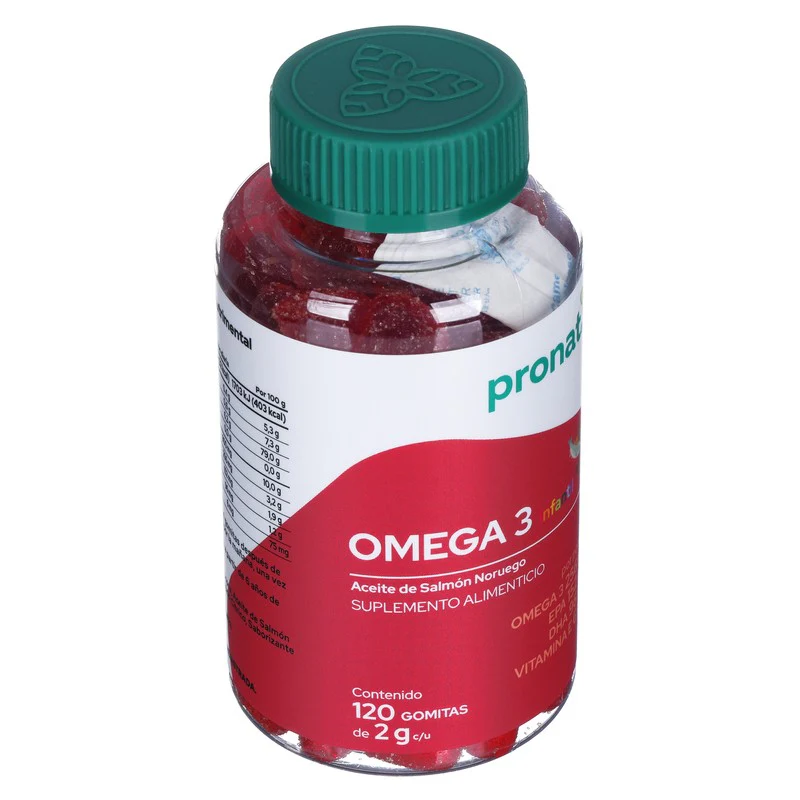 Omega 3 Inf Aceite De Salmon C/120 Gomitas Pronat - Image 2