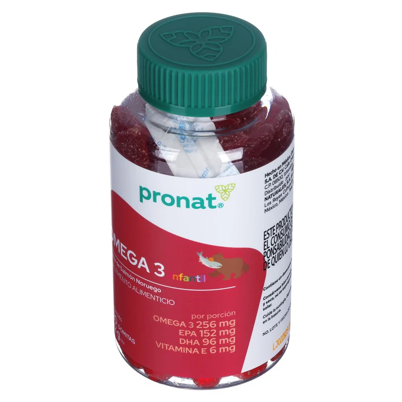Omega 3 Inf Aceite De Salmon C/120 Gomitas Pronat - Image 4
