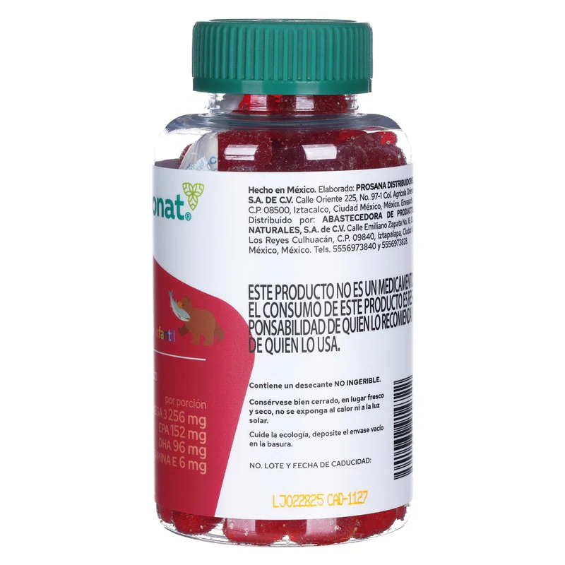 Omega 3 Inf Aceite De Salmon C/120 Gomitas Pronat - Image 5