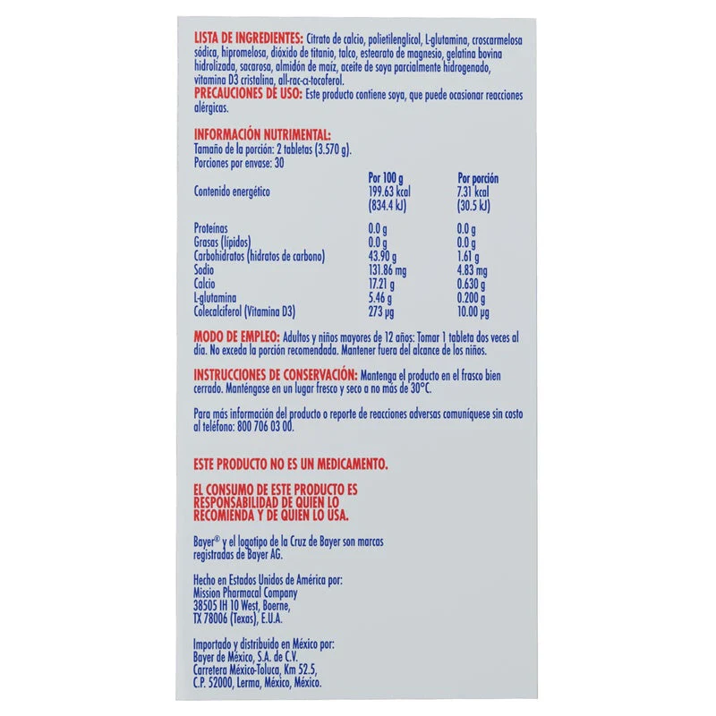 Citracal D Fem Suplemento Alimenticio Con 60 Tabletas - Image 2
