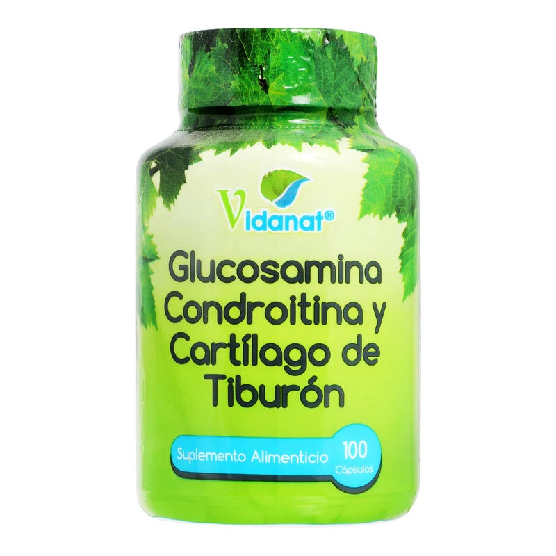 Glucosamina Condroitina Y Cartilago De Tiburon Suplememnto Alimenticio 100 Caps - Image 3