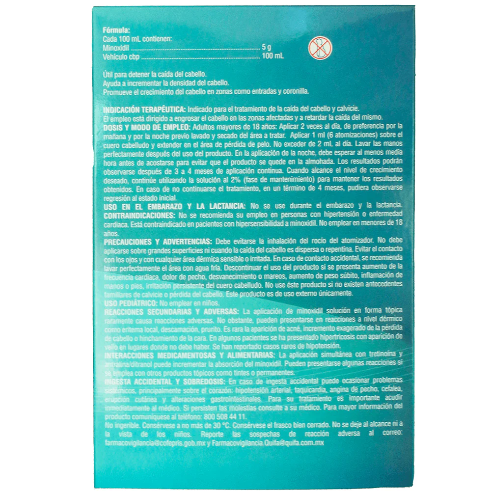 Agecaps Minoxidil Hombre Solucion Topica 5% 60 Ml Fase Inicial - Image 2
