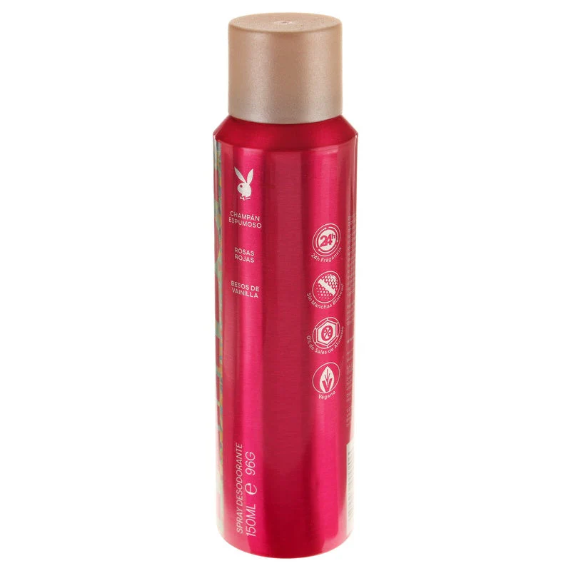 Desodorante Playboy Wham Glam Spray 150 Ml - Image 6
