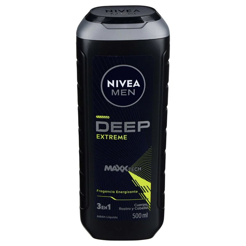 Jabon Liquido Nivea Men Corporal Extreme 500 Ml - Image 11
