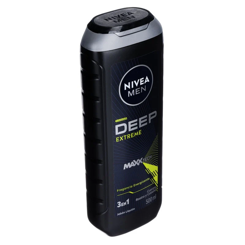 Jabon Liquido Nivea Men Corporal Extreme 500 Ml - Image 12