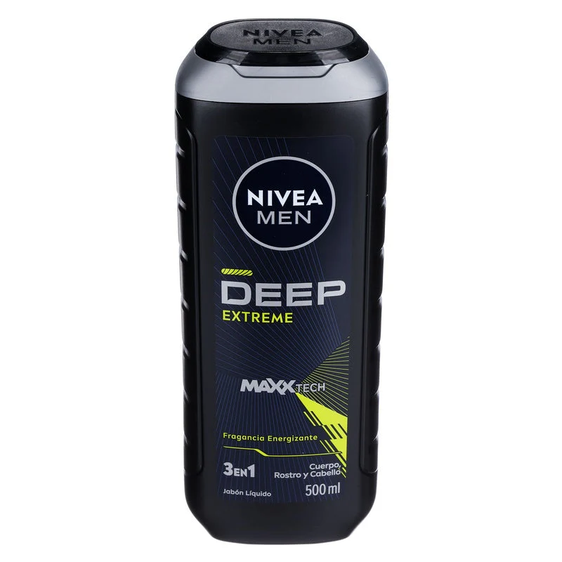 Jabon Liquido Nivea Men Corporal Extreme 500 Ml - Image 13