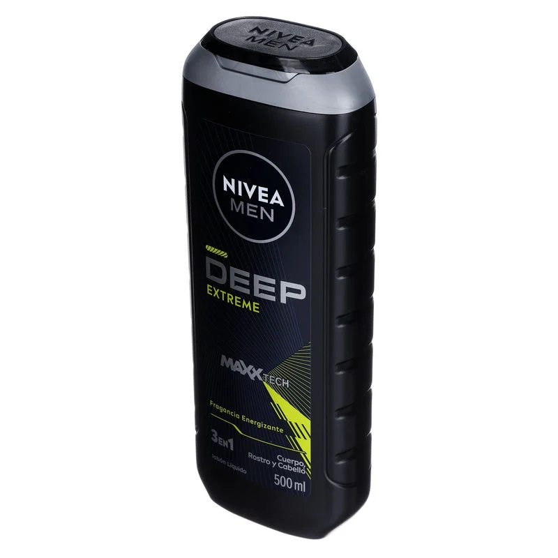Jabon Liquido Nivea Men Corporal Extreme 500 Ml - Image 17