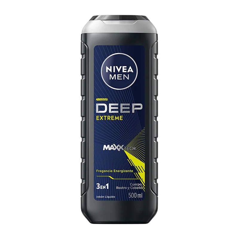 Jabon Liquido Nivea Men Corporal Extreme 500 Ml - Image 4