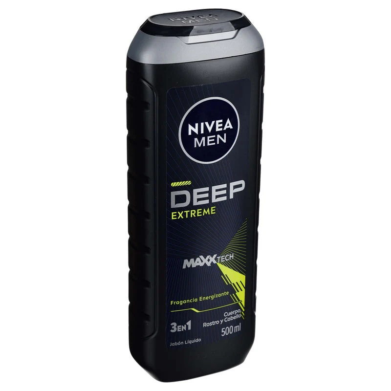 Jabon Liquido Nivea Men Corporal Extreme 500 Ml - Image 5
