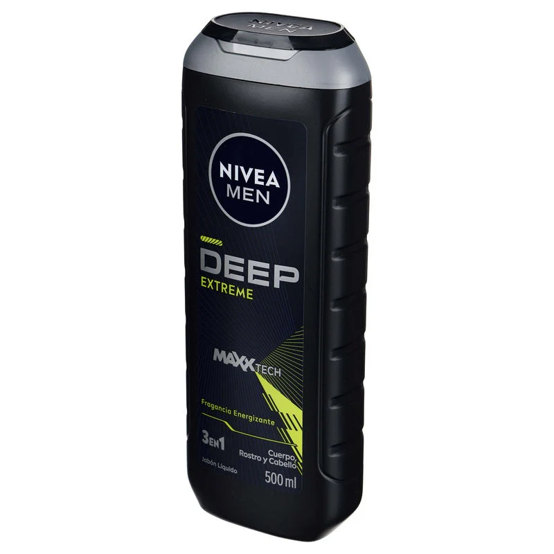 Jabon Liquido Nivea Men Corporal Extreme 500 Ml - Image 7