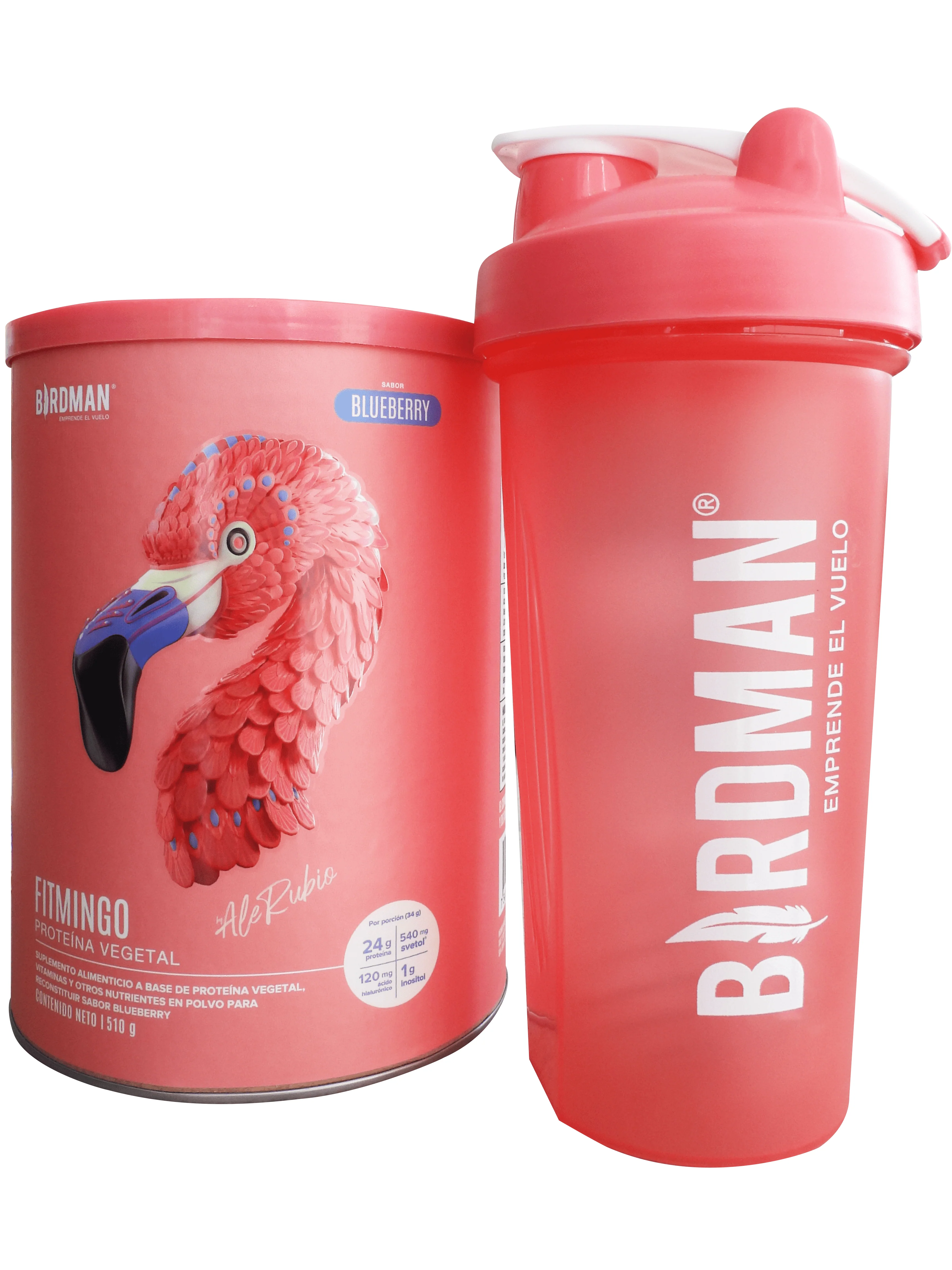 Fitmingo Proteina Blueberry 510 G Birdman