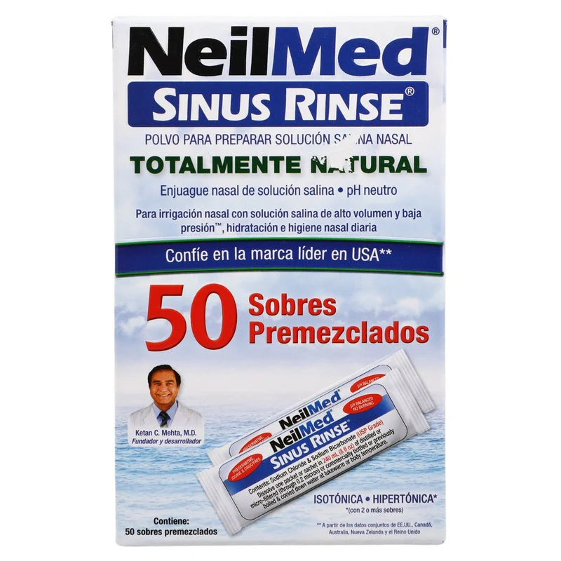 Sinus Rinse Refill Con 50 Sobres Premezclados - Image 2