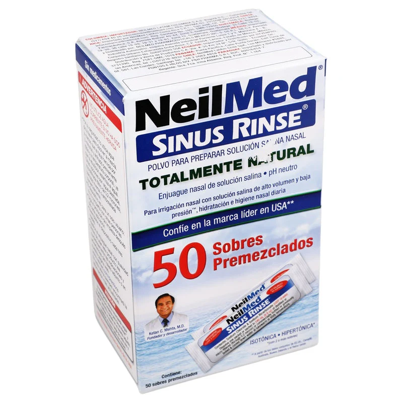 Sinus Rinse Refill Con 50 Sobres Premezclados - Image 7