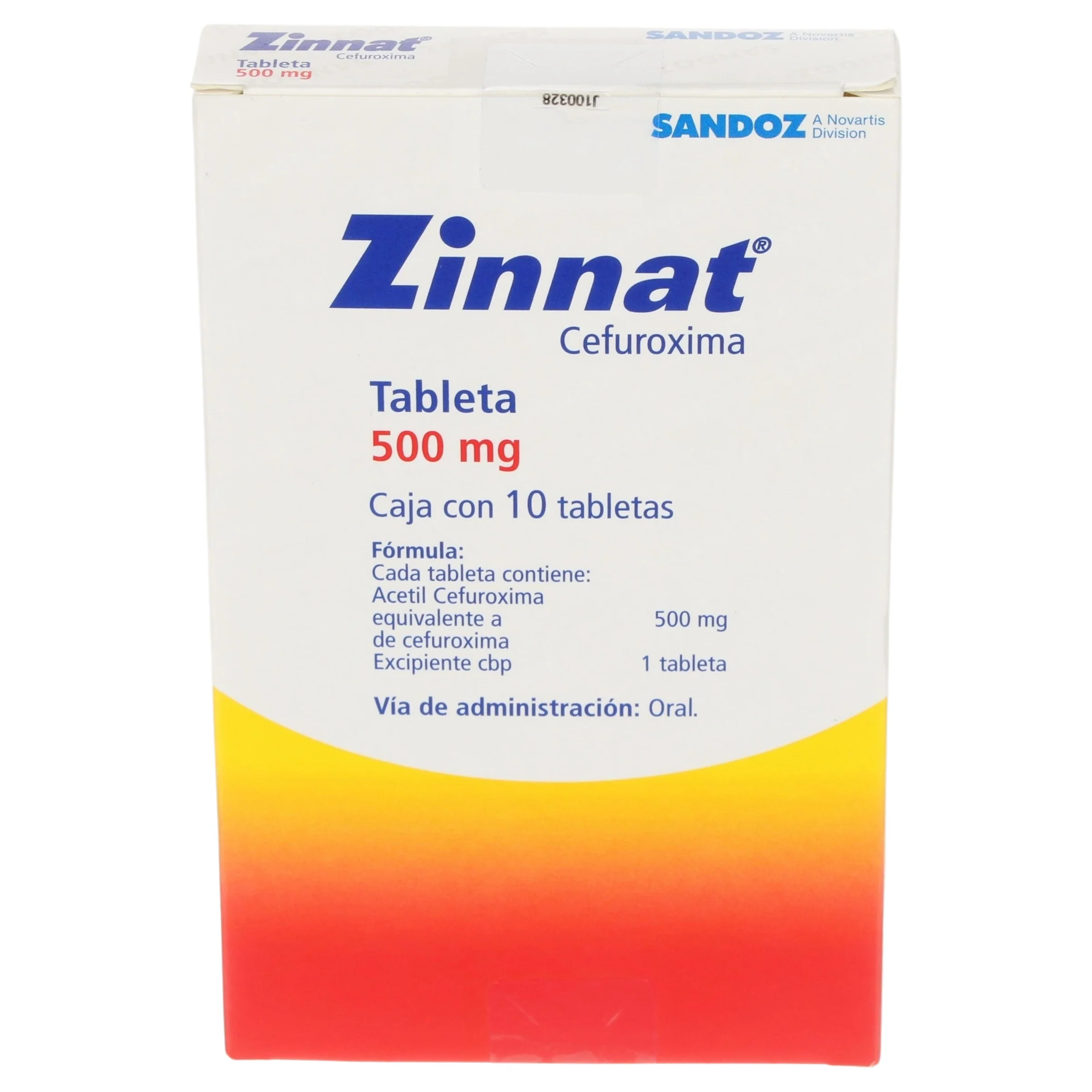 Zinnat 500 Mg Con 10 Tabletas - Image 3