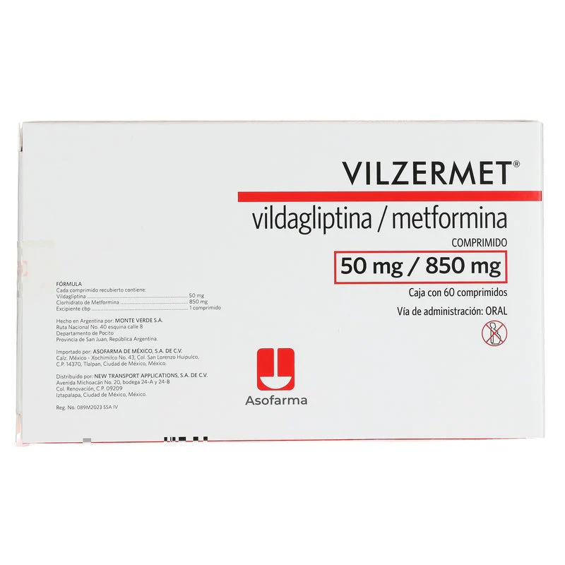 Vilzermet 50/850 Mg Con 60 Comprimidos - Image 5