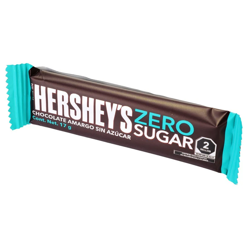 Chocolate Hersheys Zero Azucar Barras 17 G - Image 15