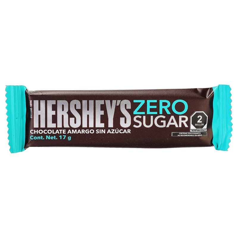 Chocolate Hersheys Zero Azucar Barras 17 G - Image 16