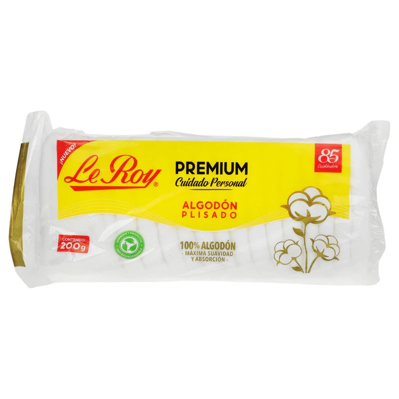 Algodon Le Roy Premium Plisado 200 G