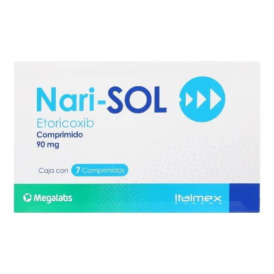 Nari-Sol 90 Mg Con 7 Comprimidos