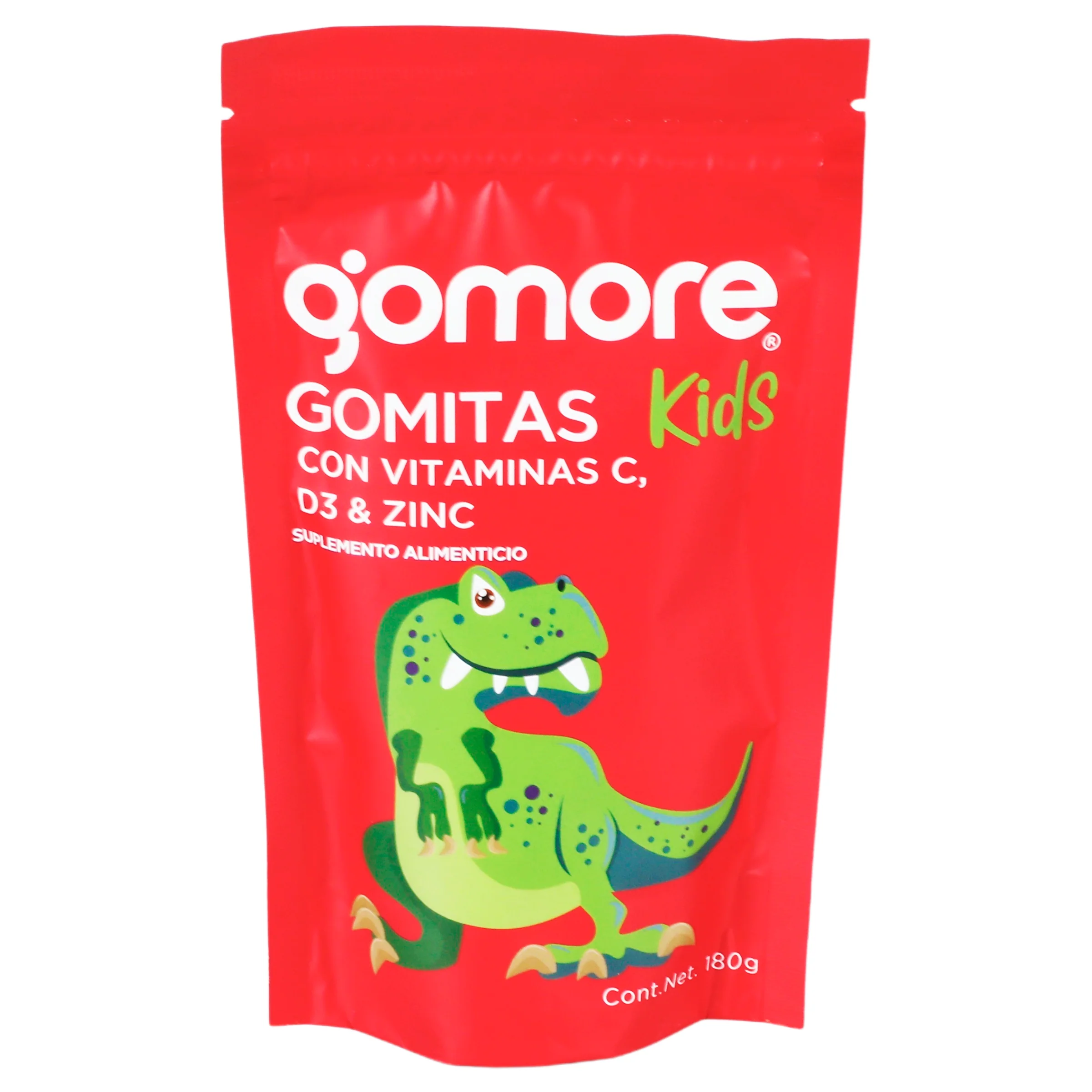 Gomitas Kids Con Vitaminas C, D3 Y Zinc 180 G Suplemento Alimenticio - Image 3