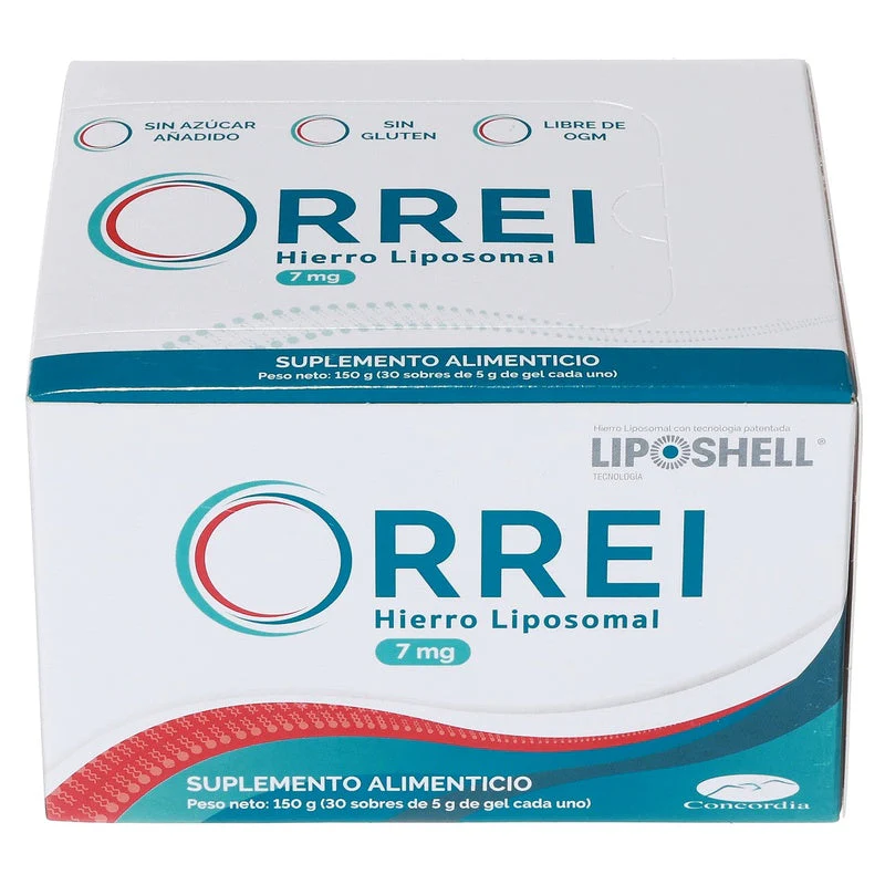 Orrei 7 Mg Suplemento Alimenticio Con 30 Sobres Gel 5 G - Image 6
