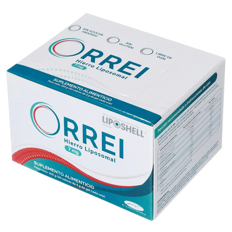 Orrei 7 Mg Suplemento Alimenticio Con 30 Sobres Gel 5 G - Image 7