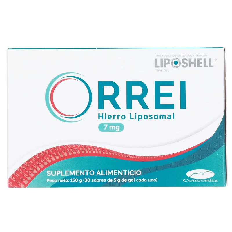 Orrei 7 Mg Suplemento Alimenticio Con 30 Sobres Gel 5 G - Image 8
