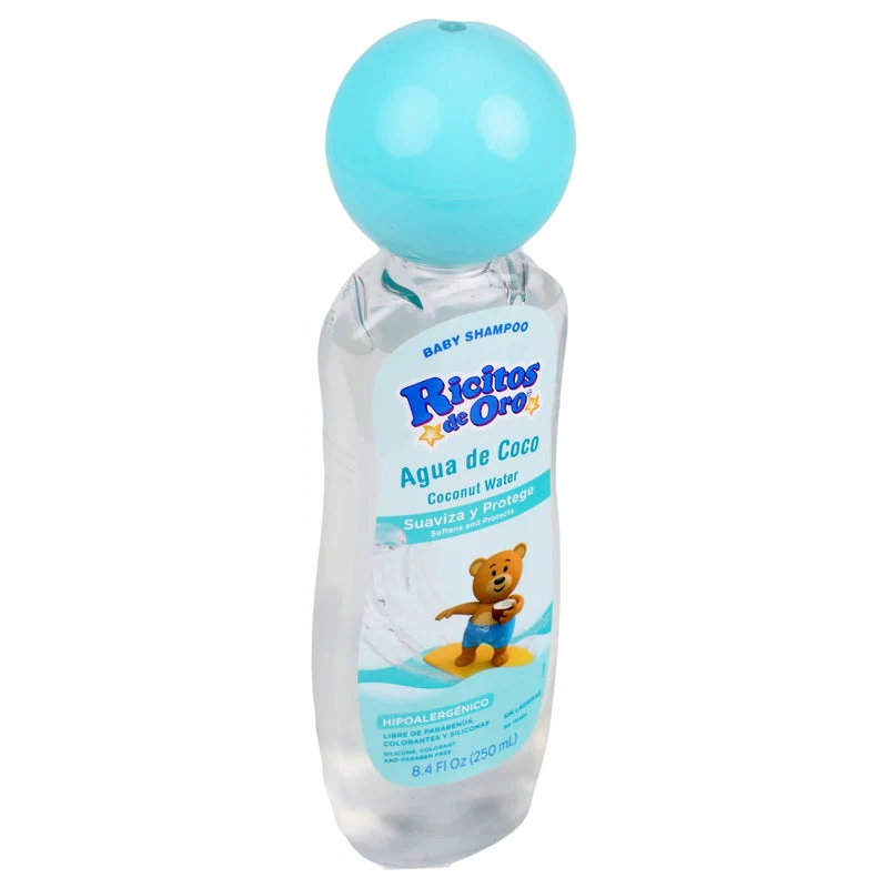 Shampoo Ricitos Oro Agua De Coco 250 Ml - Image 2
