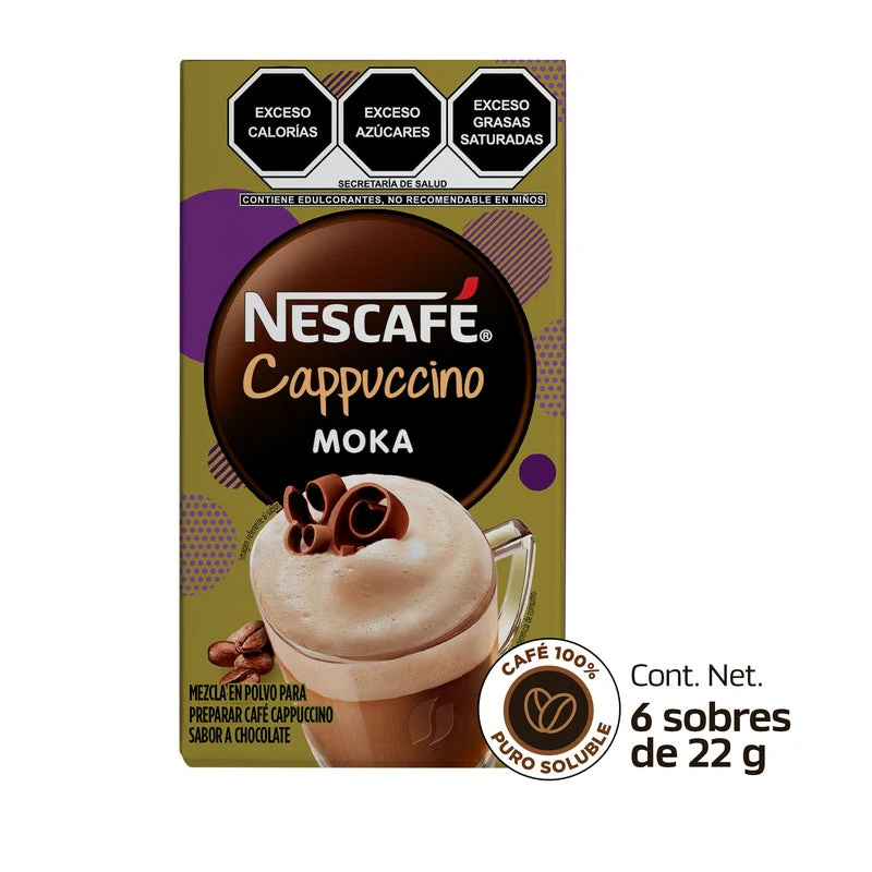 Nescafe Cappuccino Moka Con 6 Sobres - Image 3