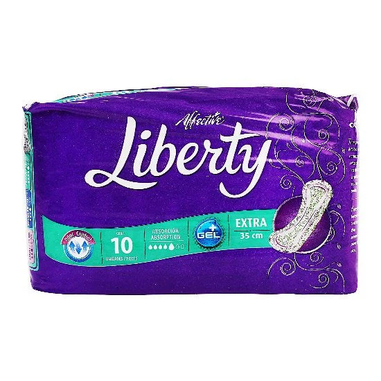 Toallas Sanitarias Affective Liberty Incontinencia Extra Con 10 Piezas