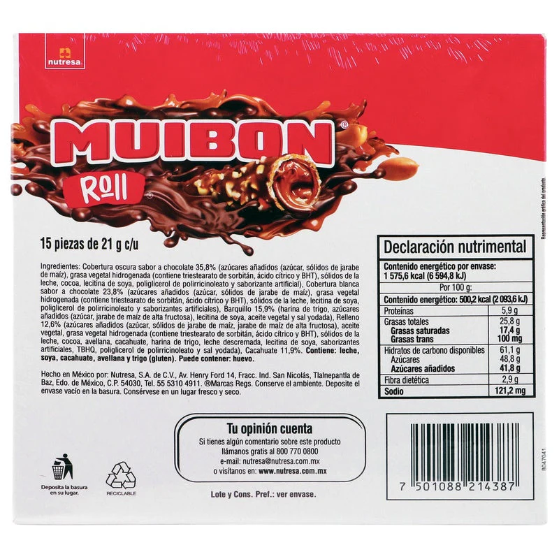 Chocolate Muibon Con 15 Piezas 315 G - Image 6