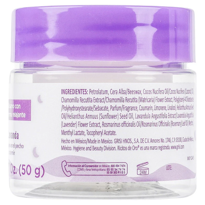 Balsamo Ricitos Oro Relajante 50 G - Image 3