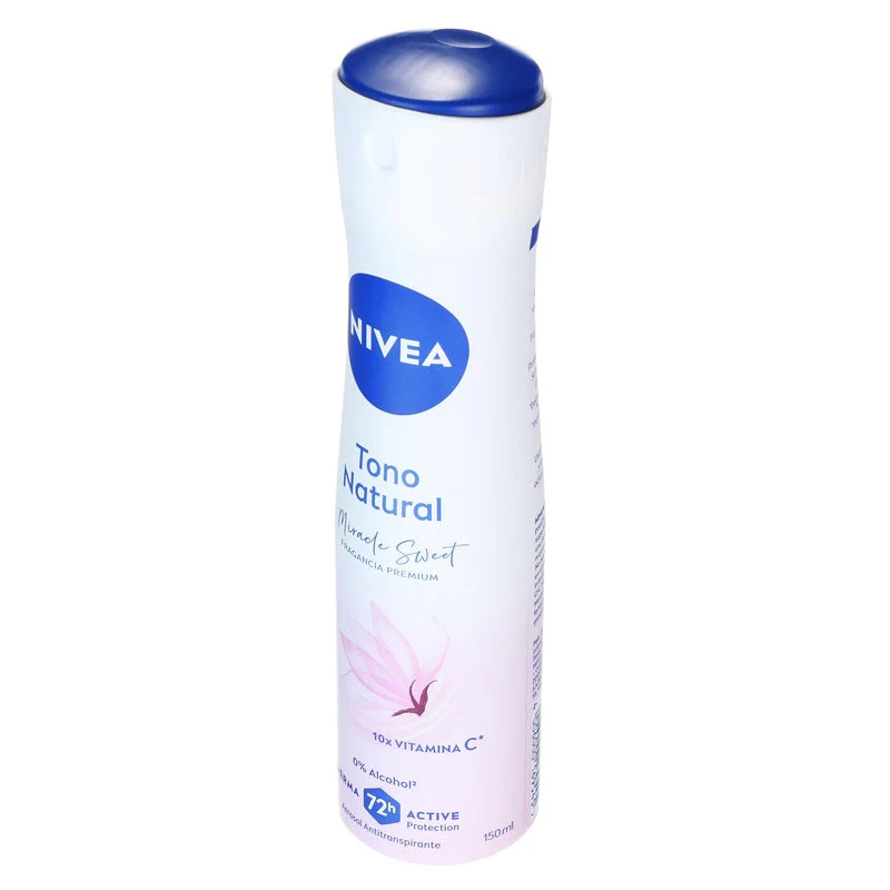 Desodorante Nivea Tono Natural 72 Horas Spray 150 Ml - Image 10