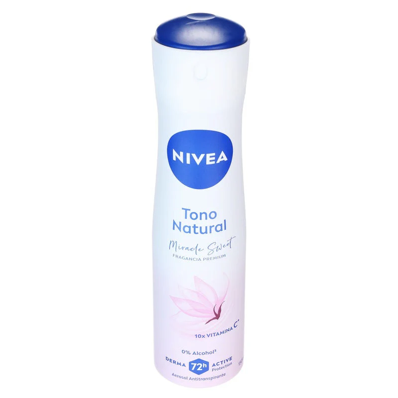Desodorante Nivea Tono Natural 72 Horas Spray 150 Ml - Image 4