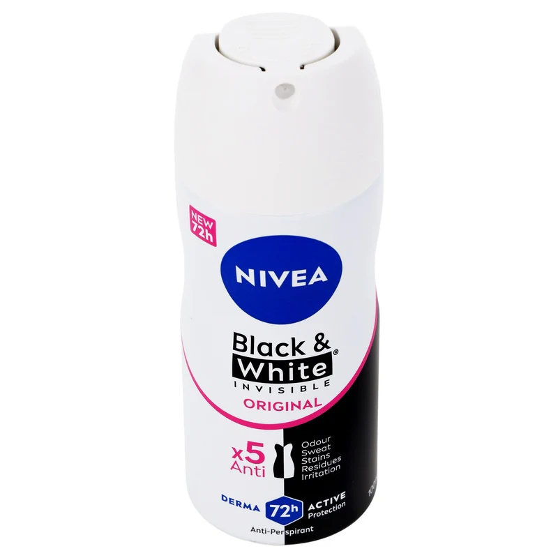 Desodorante Nivea Black & White Original Spray 100 Ml - Image 2