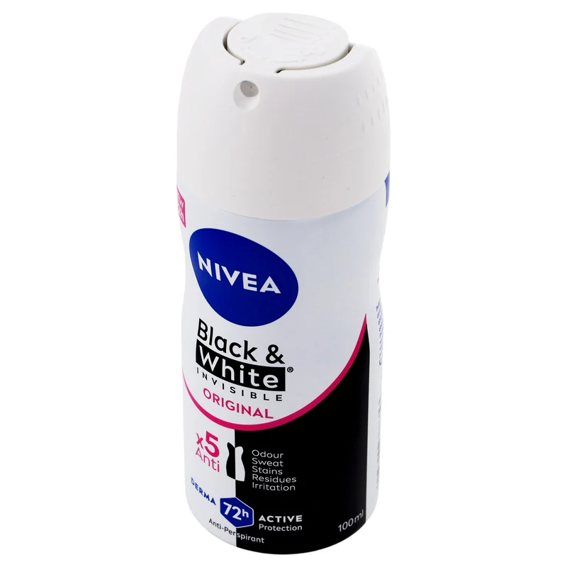 Desodorante Nivea Black & White Original Spray 100 Ml - Image 3