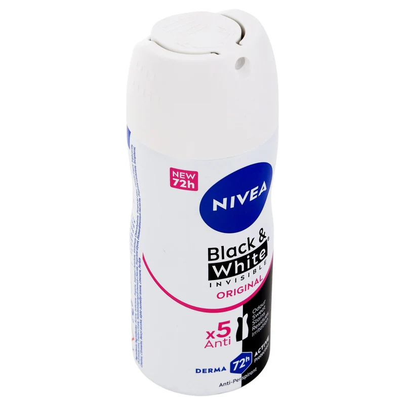 Desodorante Nivea Black & White Original Spray 100 Ml - Image 4