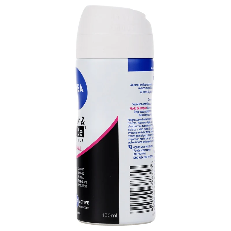 Desodorante Nivea Black & White Original Spray 100 Ml - Image 5