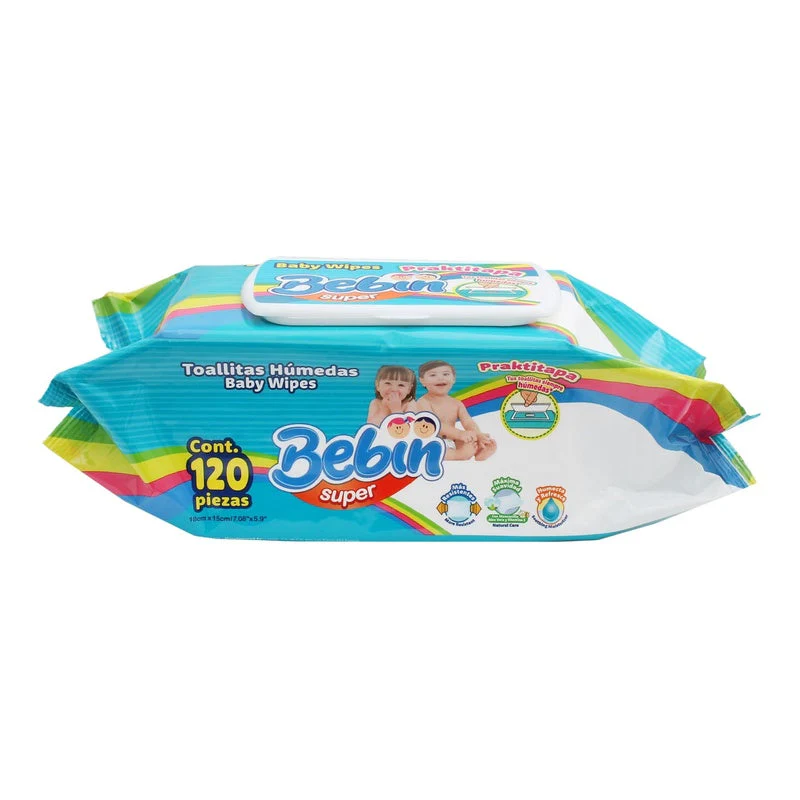 Toallitas Humedas Bebin Super Con 120 Piezas - Image 10