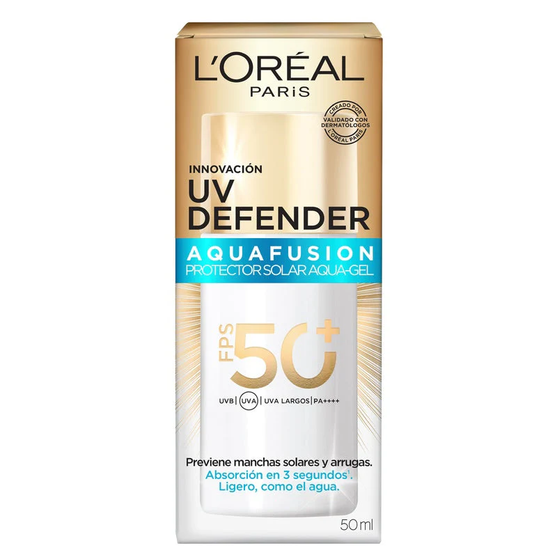 Protector Solar Loreal Uv Defender Aquafusion 50 Ml