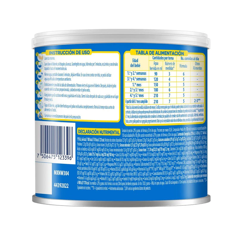 Nidal 1 Bebe Formula Lactea 0-6 Meses 230 G - Image 3