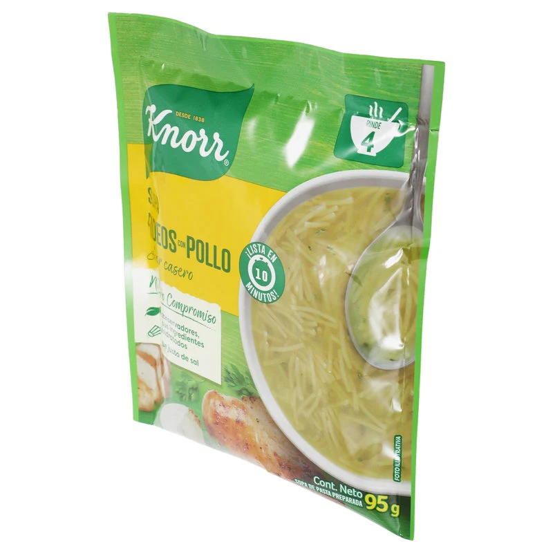 Sopa Instantanea Knorr Fideos Con Pollo 95 G - Image 4
