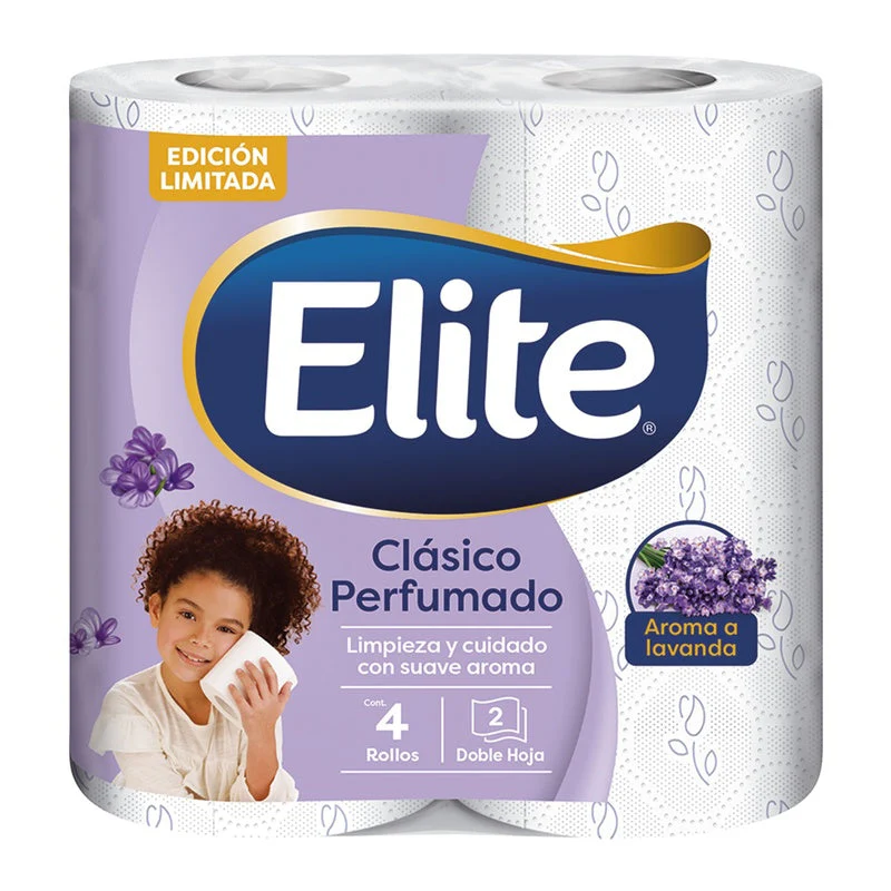 Papel Higienico Elite Lavanda Con 4 Rollos - Image 2