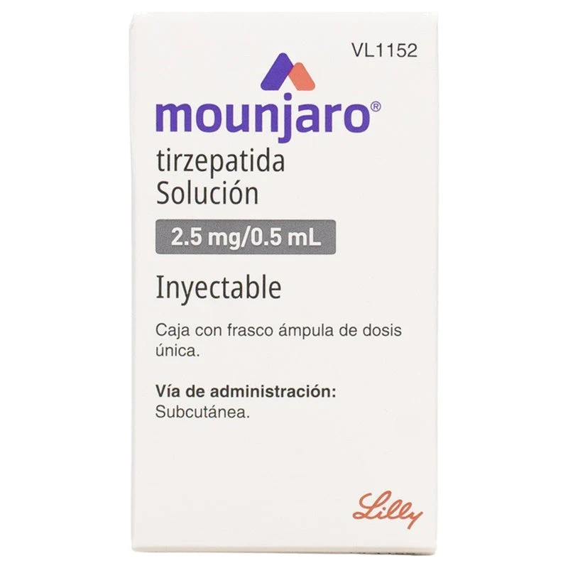 Mounjaro 2.5 Mg Solucion Inyectable Frasco Ampula 0.5 Ml