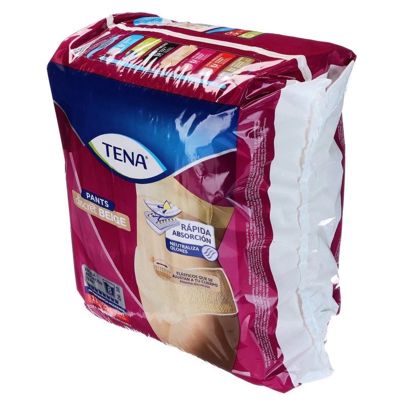 Calzon Tena Pants Beige Chico /Mediano Con 13 Piezas - Image 16